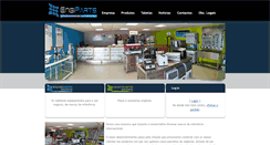 Desktop Screenshot of engiparts.pt